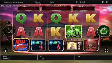 Mars Attacks! (Blueprint Gaming) Slot Review & Demo.